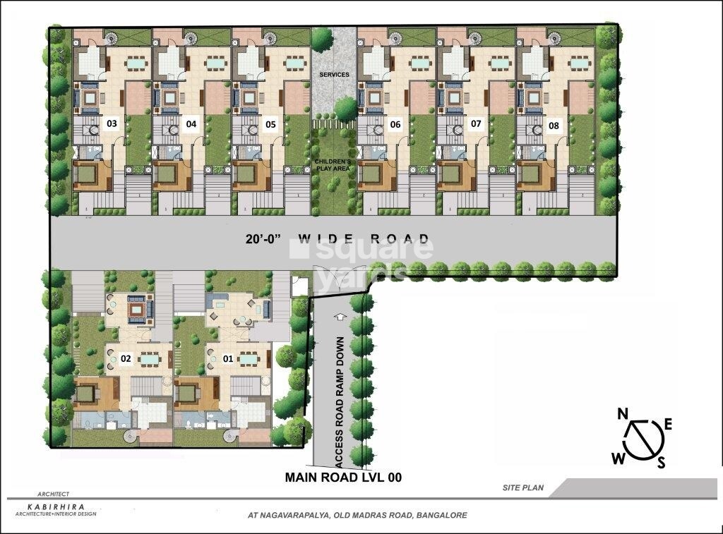Salarpuria Sattva Kings Domain Master Plan 1