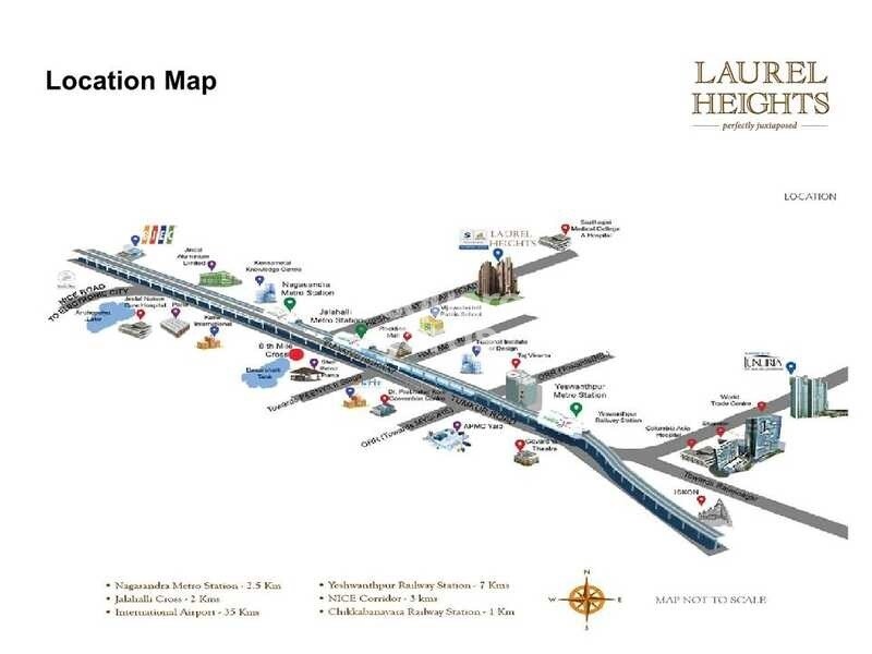 Salarpuria Sattva Laurel Heights Location Image