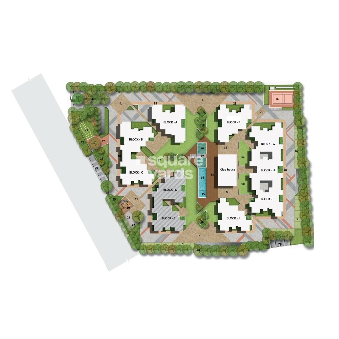 Salarpuria Sattva Laurel Heights Master Plan 1