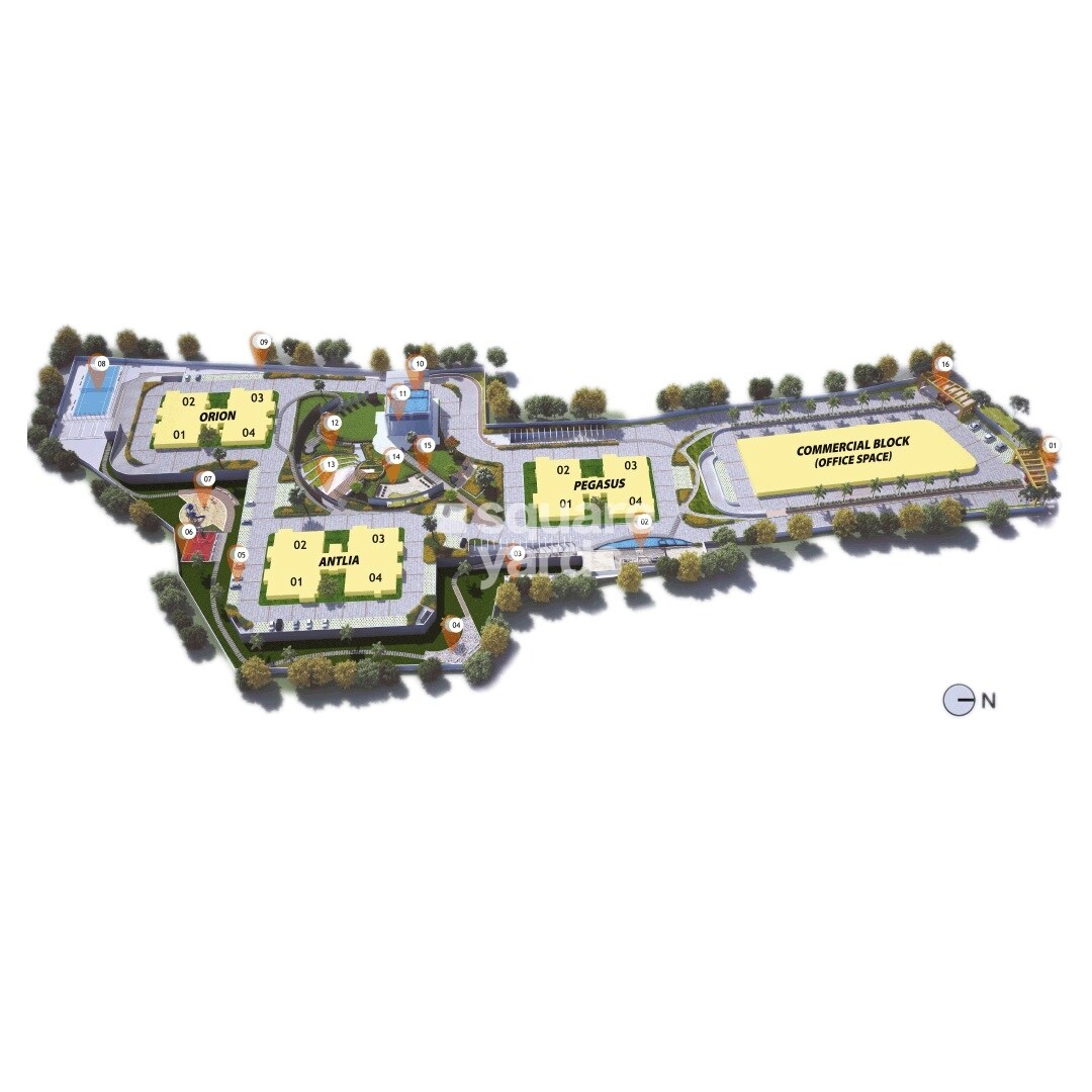 Salarpuria Sattva Magnificia Master Plan 1