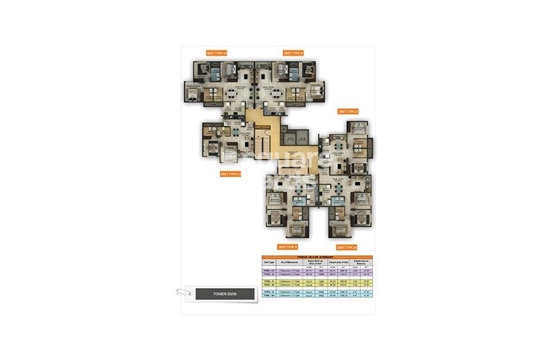 Salarpuria Sattva Misty Charm Floor Plans 3