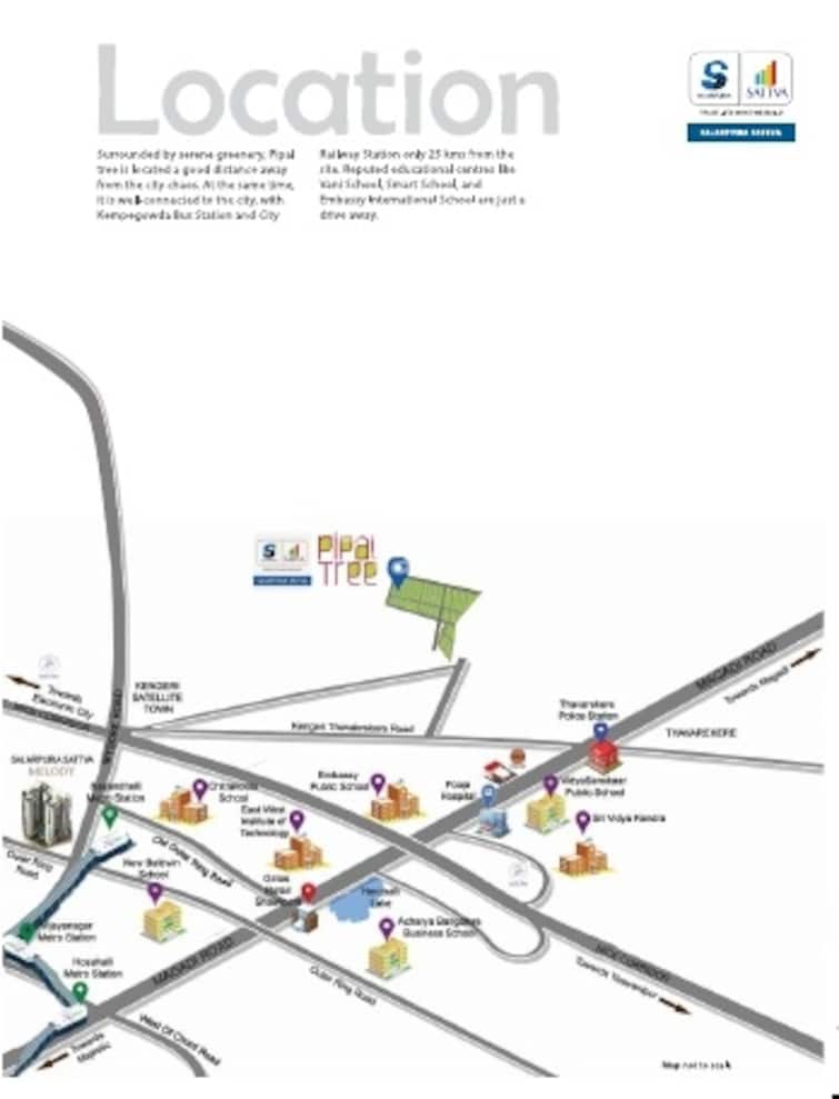 Salarpuria Sattva Pipal Tree Location Image