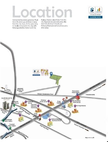 Salarpuria Sattva Pipal Tree Location Image