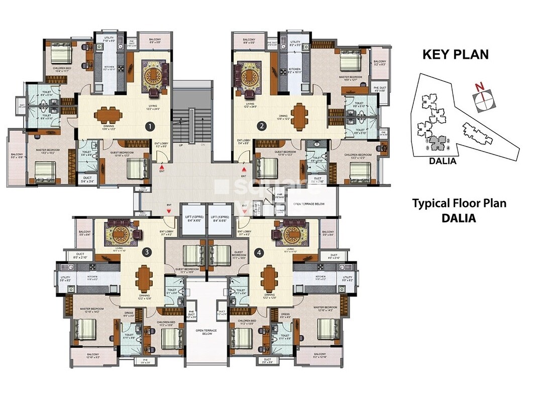 Salarpuria Sattva Senorita Floor Plans 2