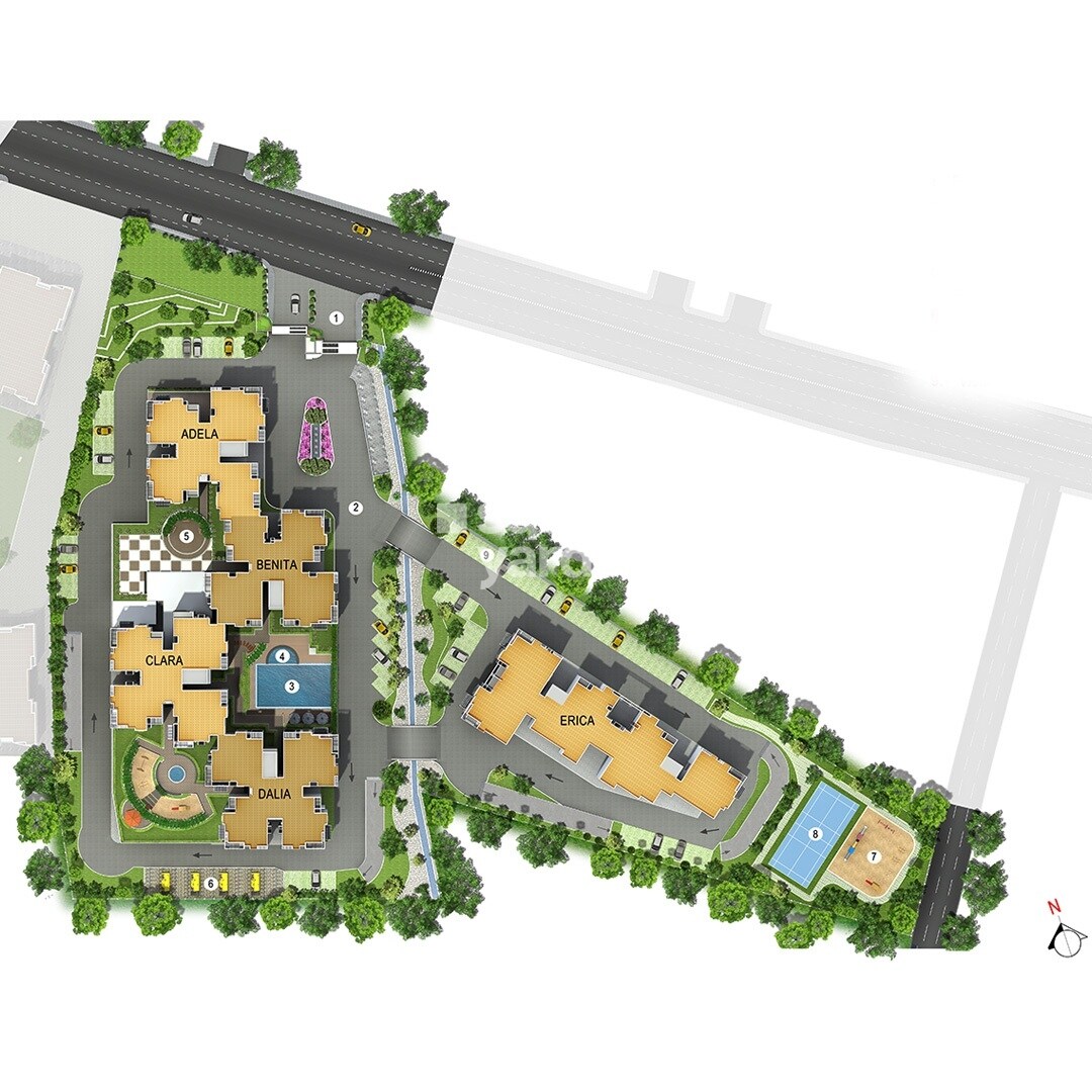 Salarpuria Sattva Senorita Master Plan Image