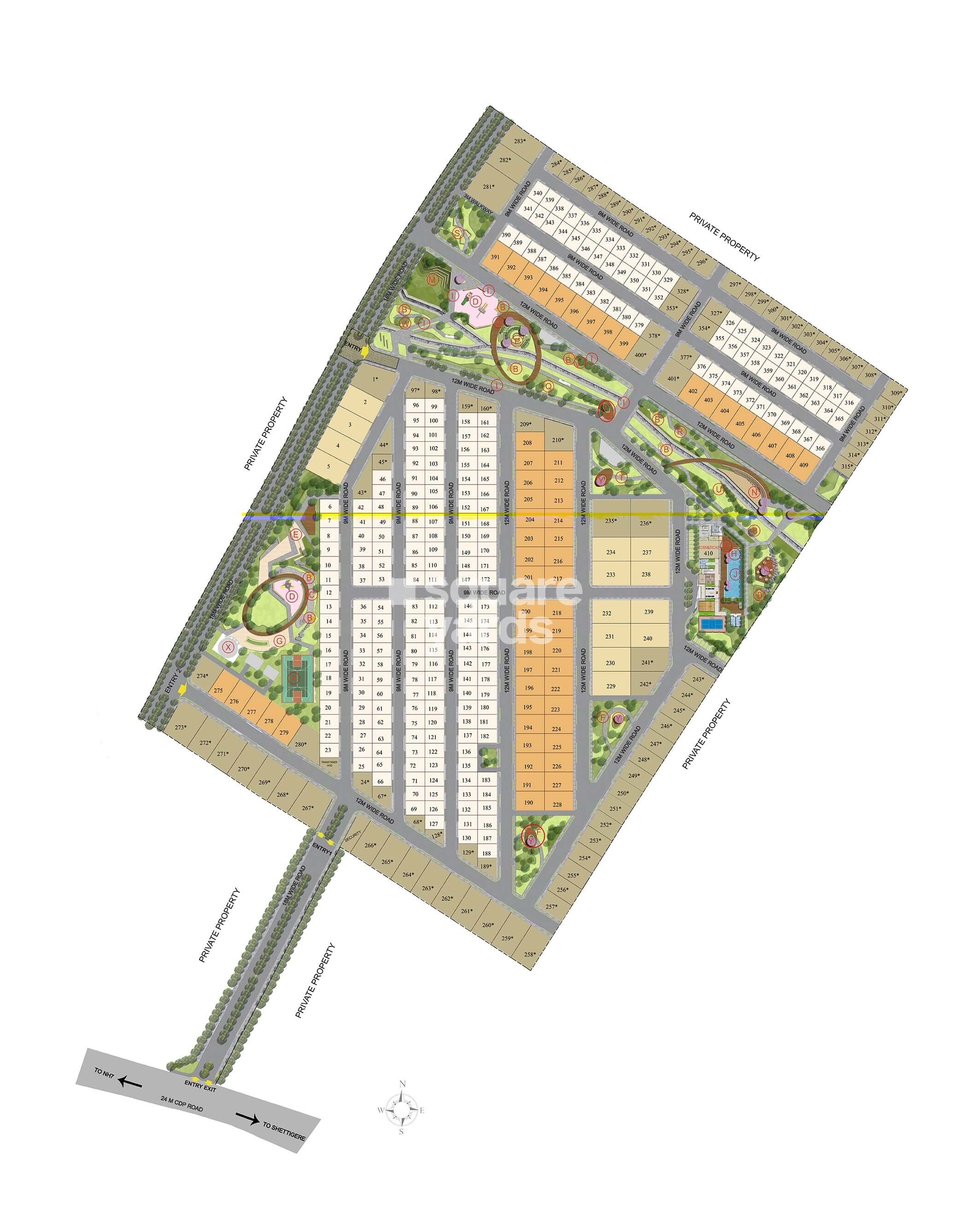 Salarpuria Sattva Serene Life Master Plan 1