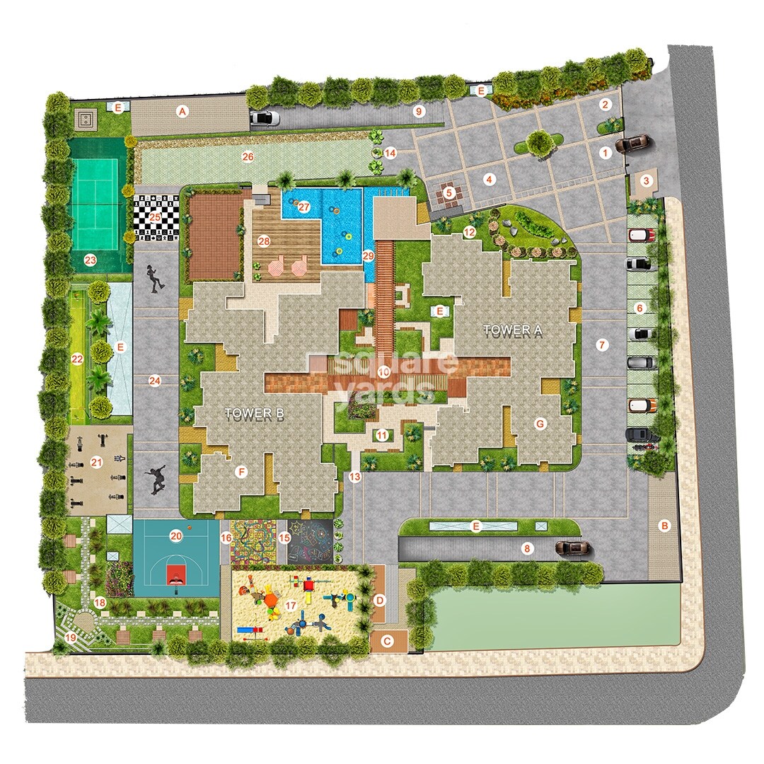 Salarpuria Sattva Signet Master Plan 1