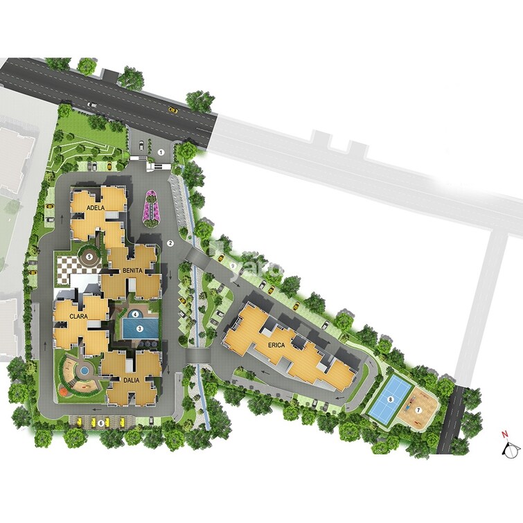 Salarpuria Senorita Master Plan Image