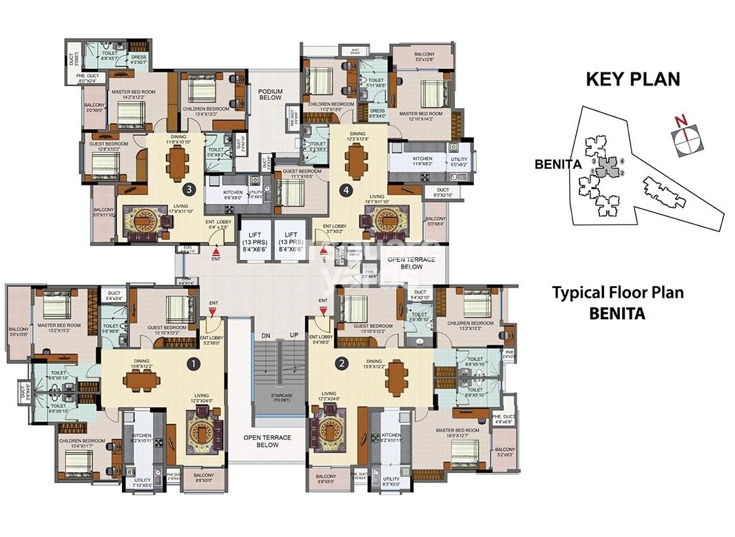 Salarpuria Senorita Floor Plans 3