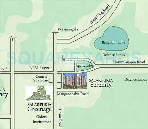 Salarpuria Serenity Location Image