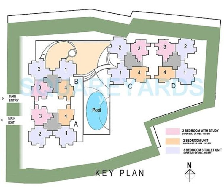 Salarpuria Serenity Master Plan Image