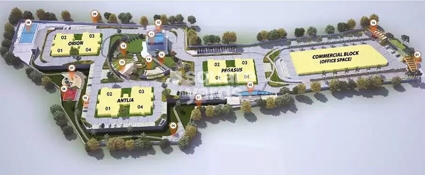 Salarpuria Silverwood Apartments Master Plan 1