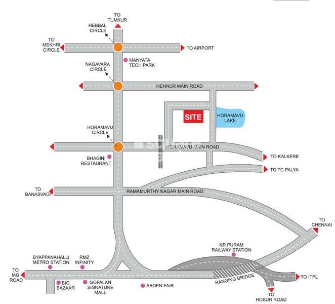 Samhita Sarovar Location Image