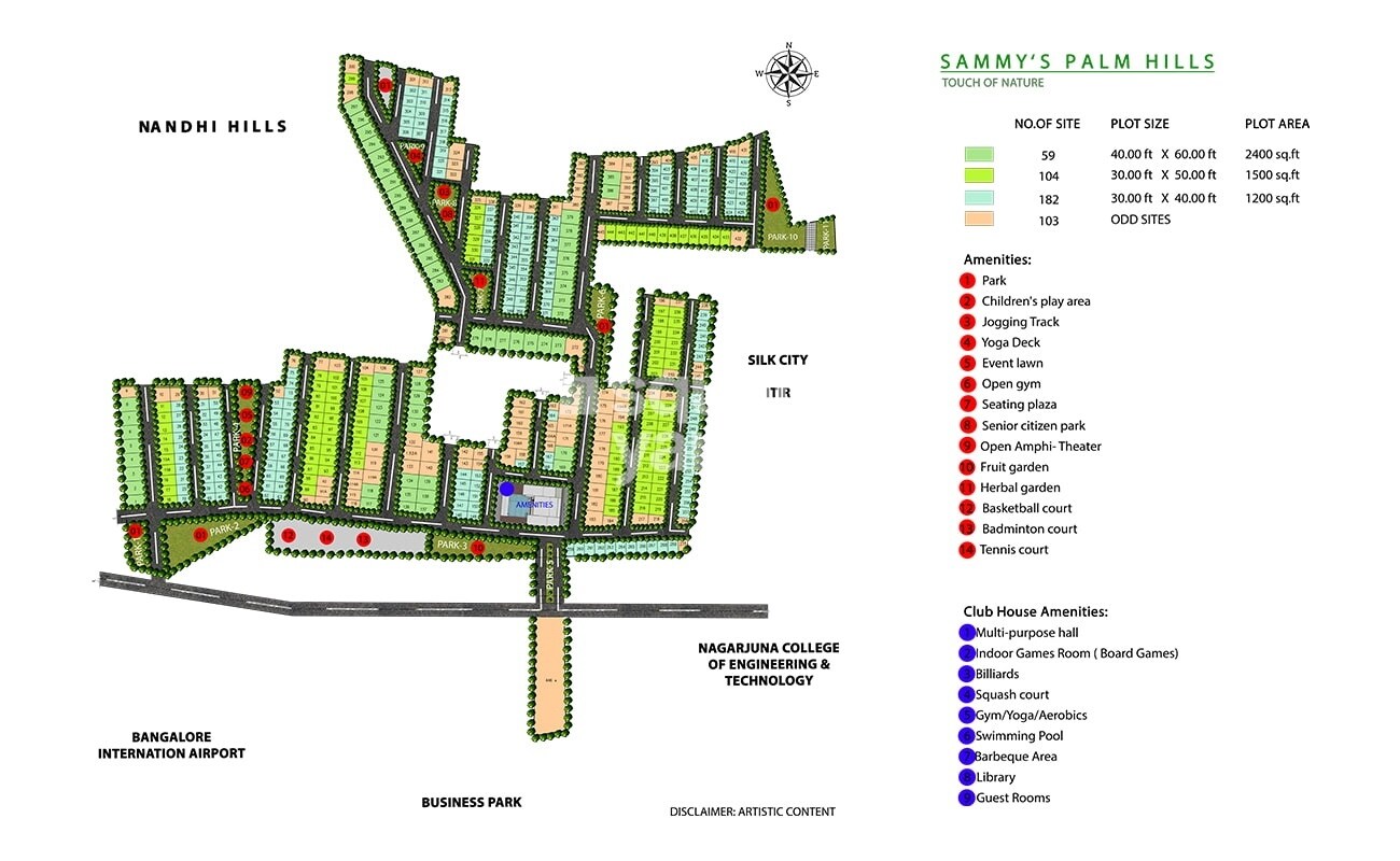 Sammy Palm Hills Master Plan 1