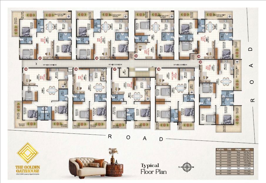 Samyuktha The Golden Gate House Floor Plans