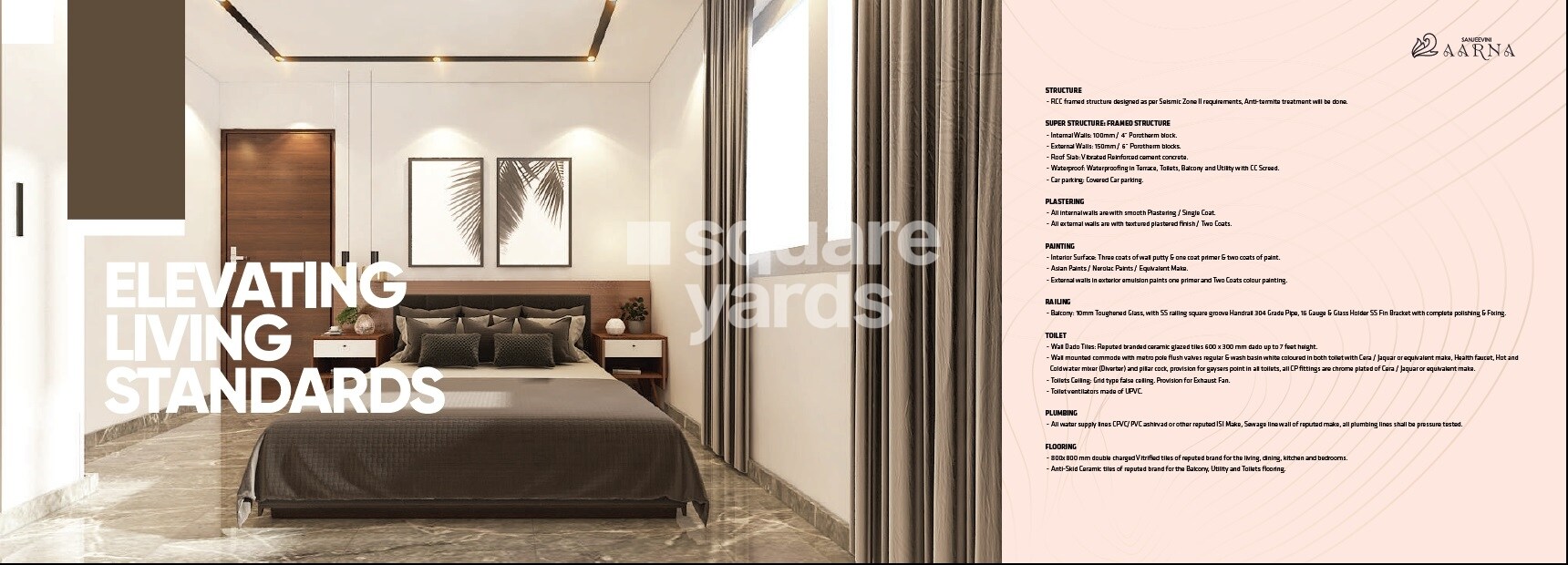 Sanjeevini Aarna Apartment Interiors