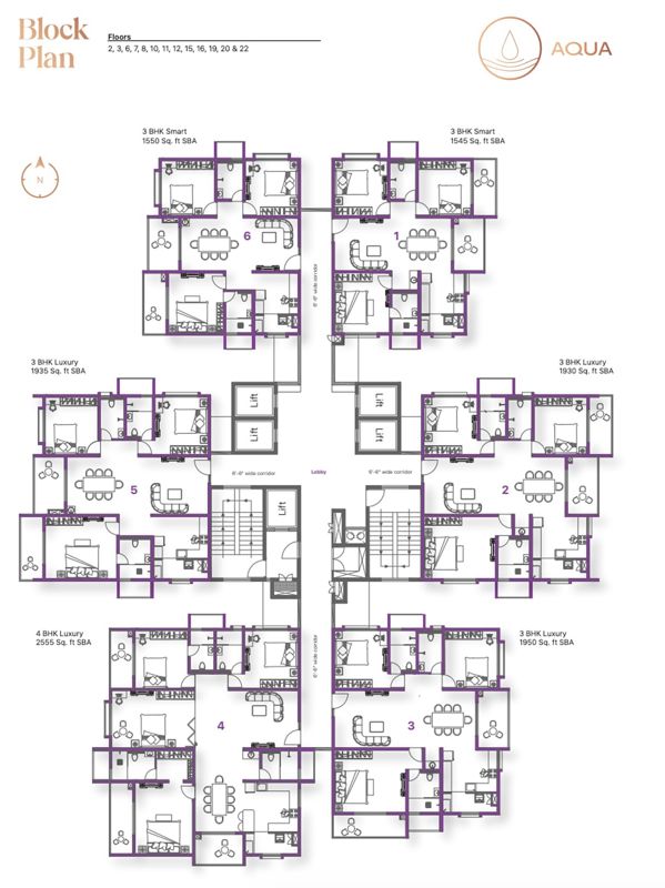 Sanjeevini The Adwaith Floor Plans