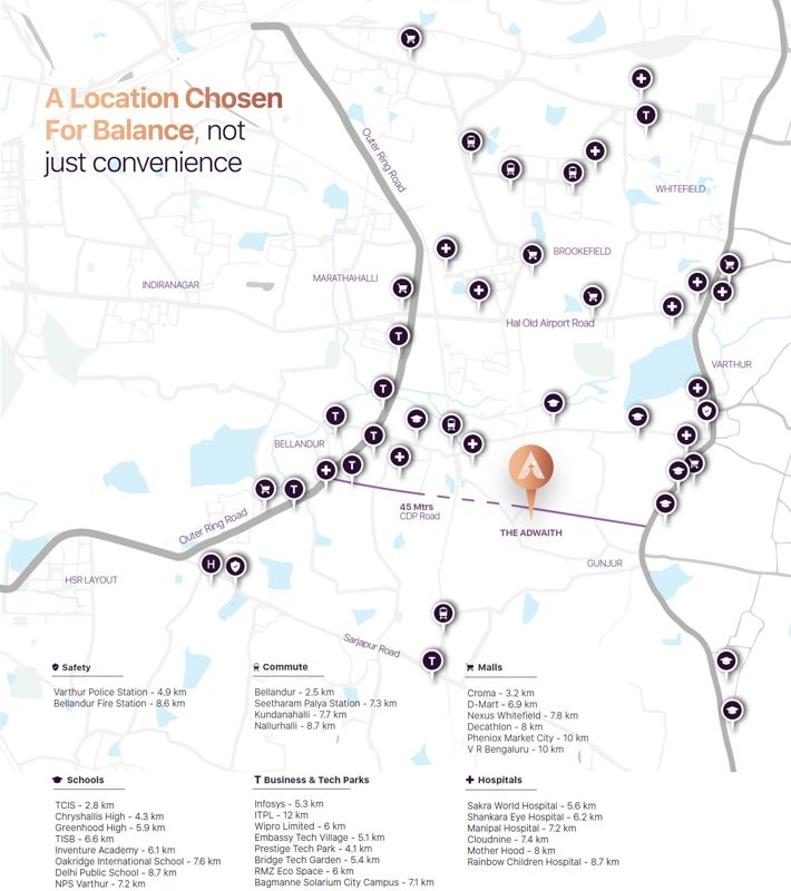 Sanjeevini The Adwaith Location Image