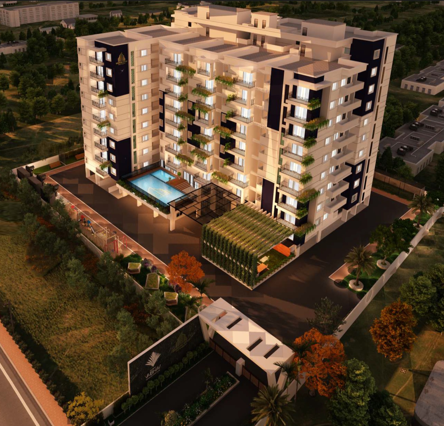 Sanjeevini Vaibhav Apartment Exteriors