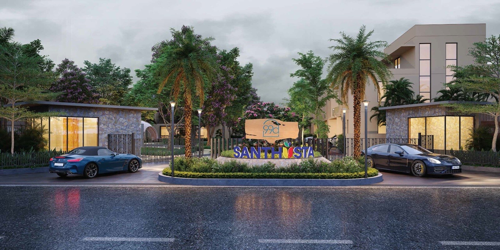 Santhusta 99D residential project in Doddaballapura