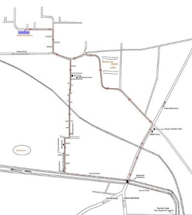 Sanvi Residency Location Image