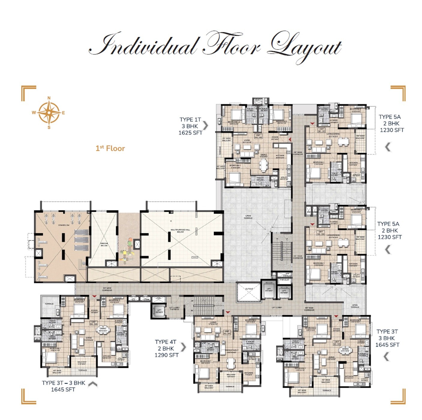 Sapthagiri Nirvana Floor Plans