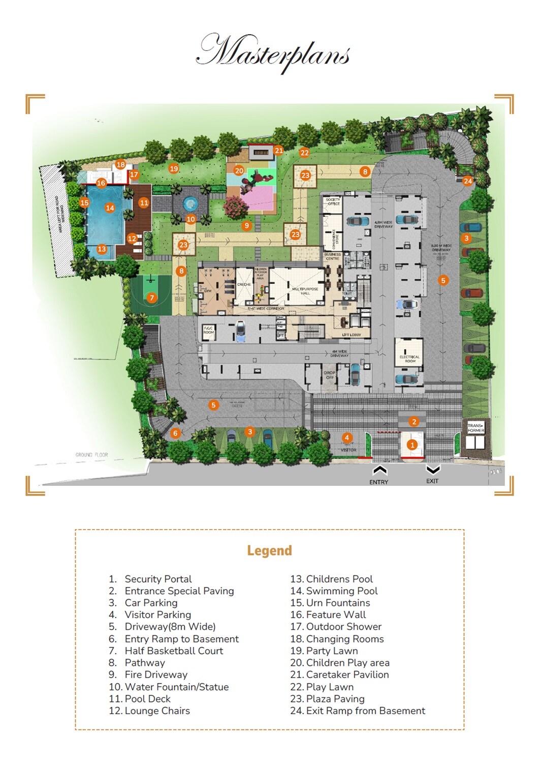 Sapthagiri Nirvana Master Plan 1