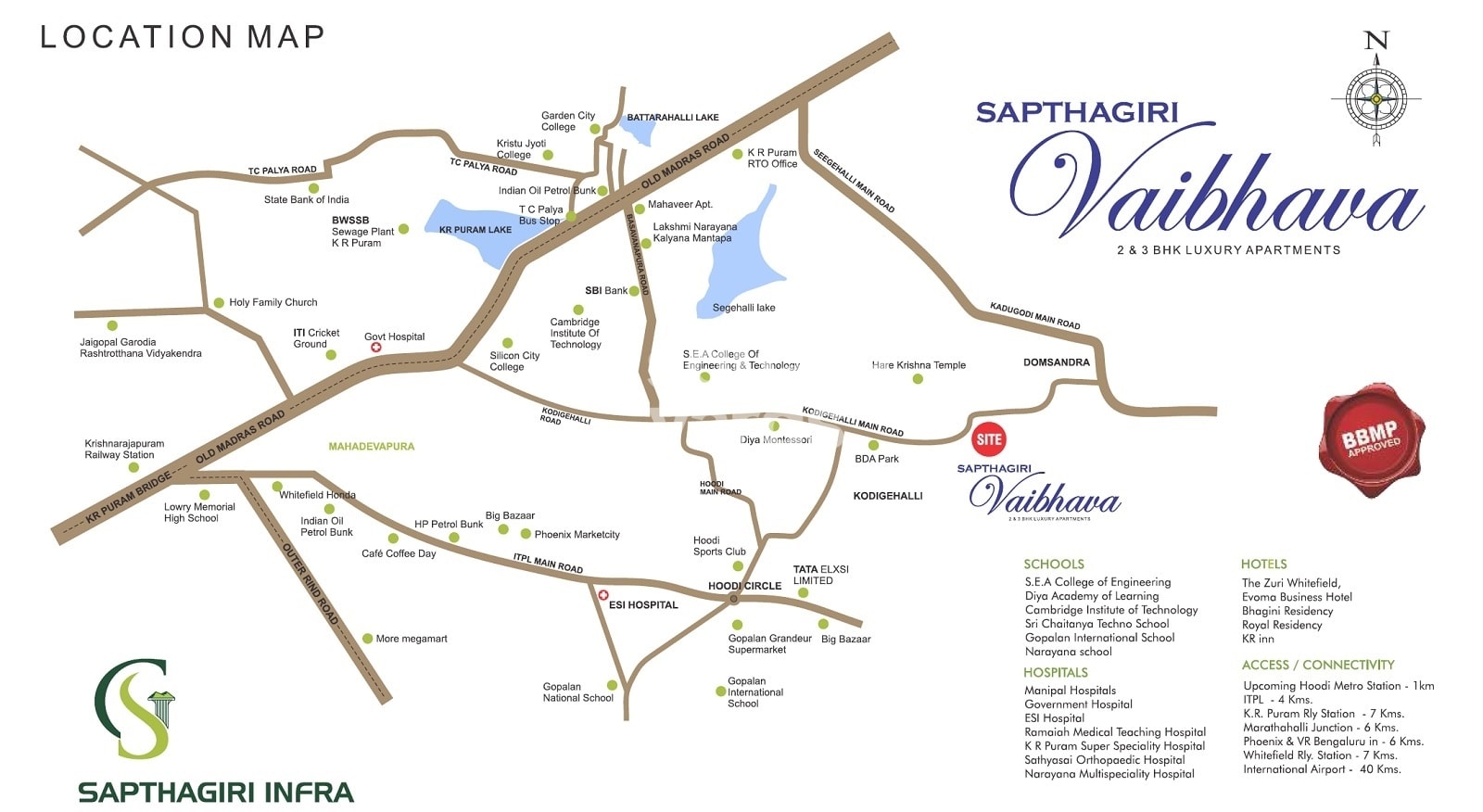 Sapthagiri Location Image