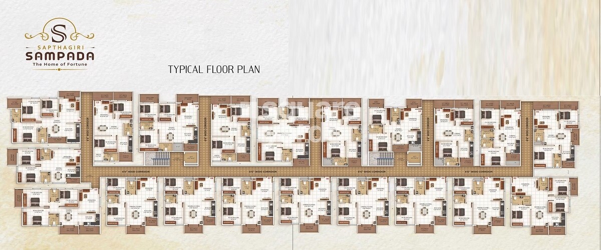 Sapthagiri Sampada Floor Plans