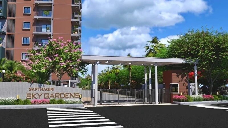 Sapthagiri Sky Garden Entrance View