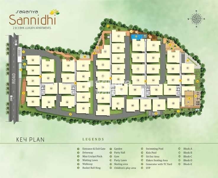 Saranya Sannidhi Master Plan Image