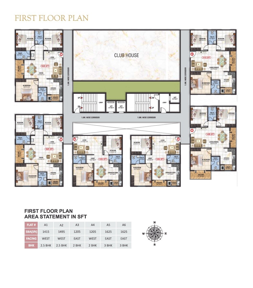 Saranya Signature Floor Plans 1