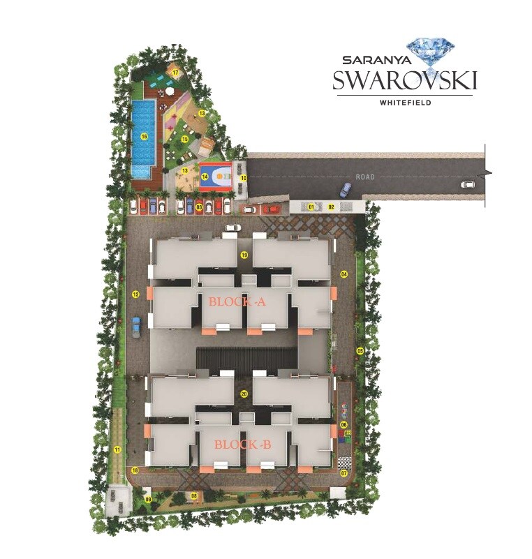 Saranya Swarovski Master Plan 1