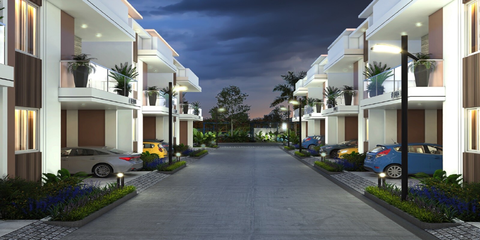 Saritha Santorini residential project in Samethanahalli