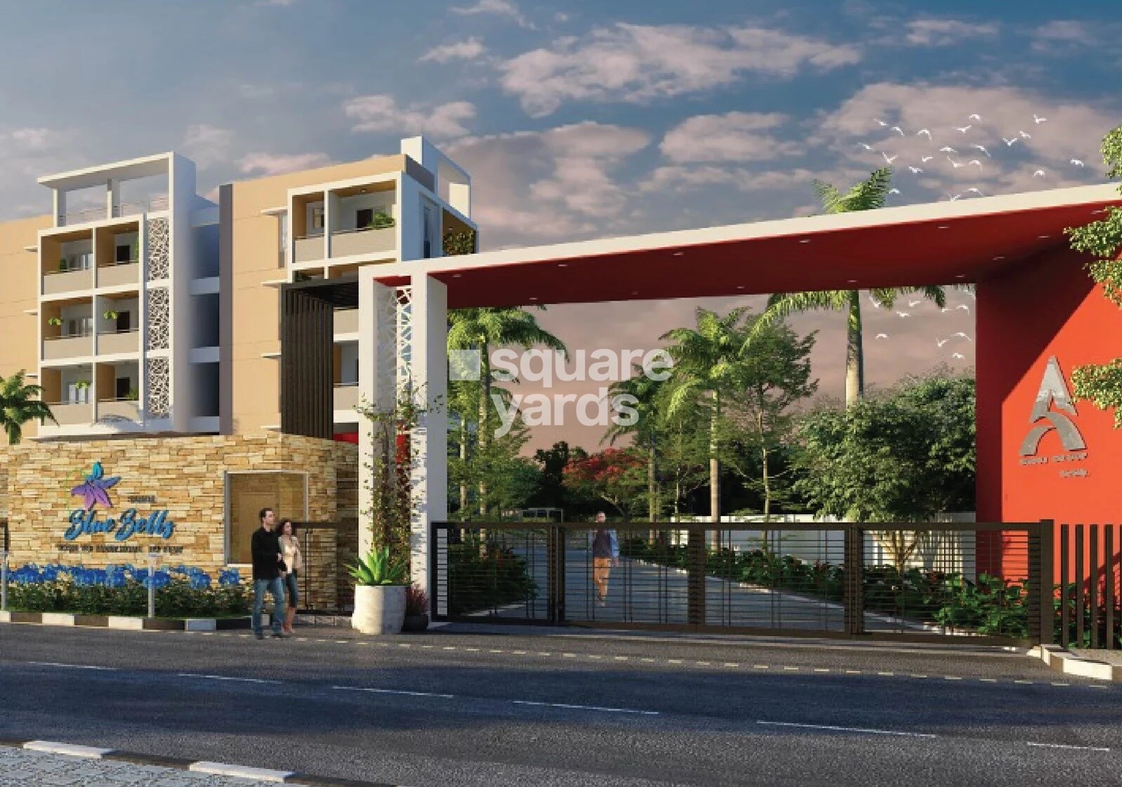 Saroj Blue Bell Entrance View