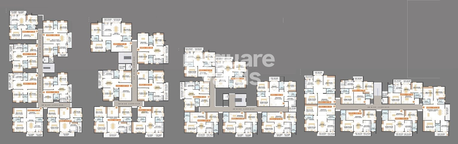 Saroj Blue Bell Floor Plans 2