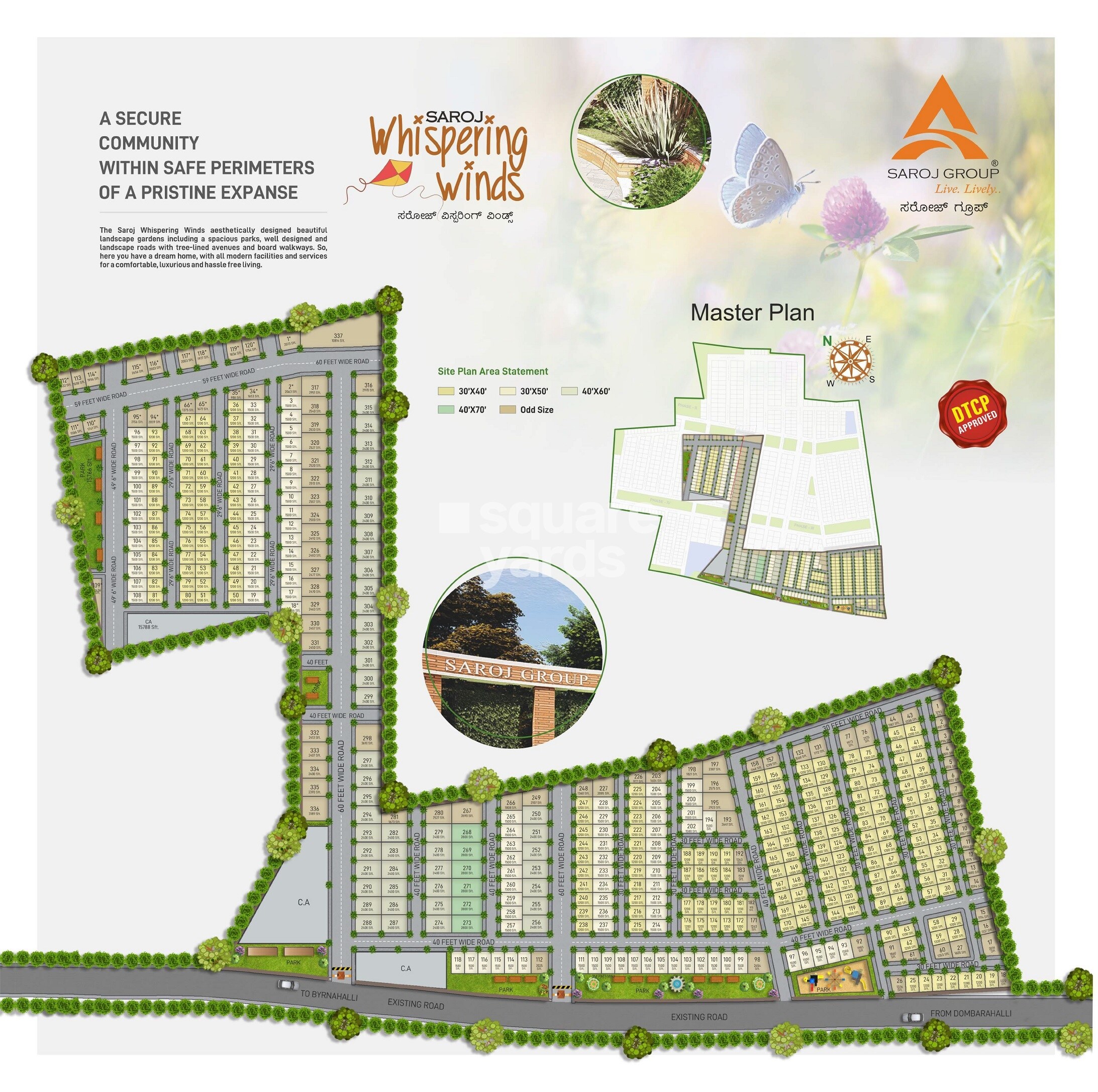 Saroj Whispering Winds Brisa