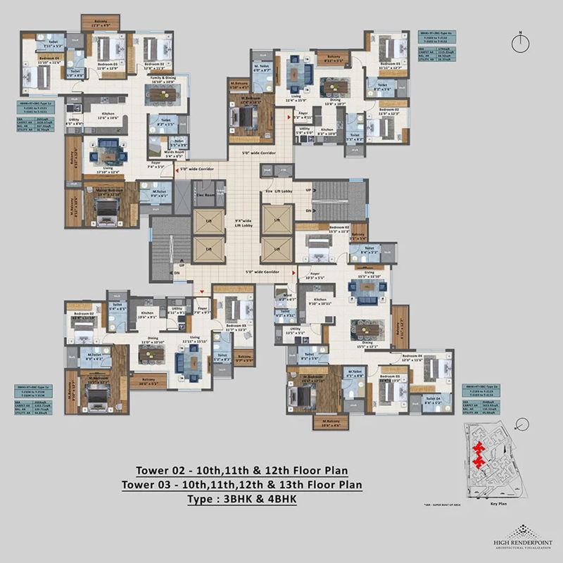 Sattva Aangane Floor Plans