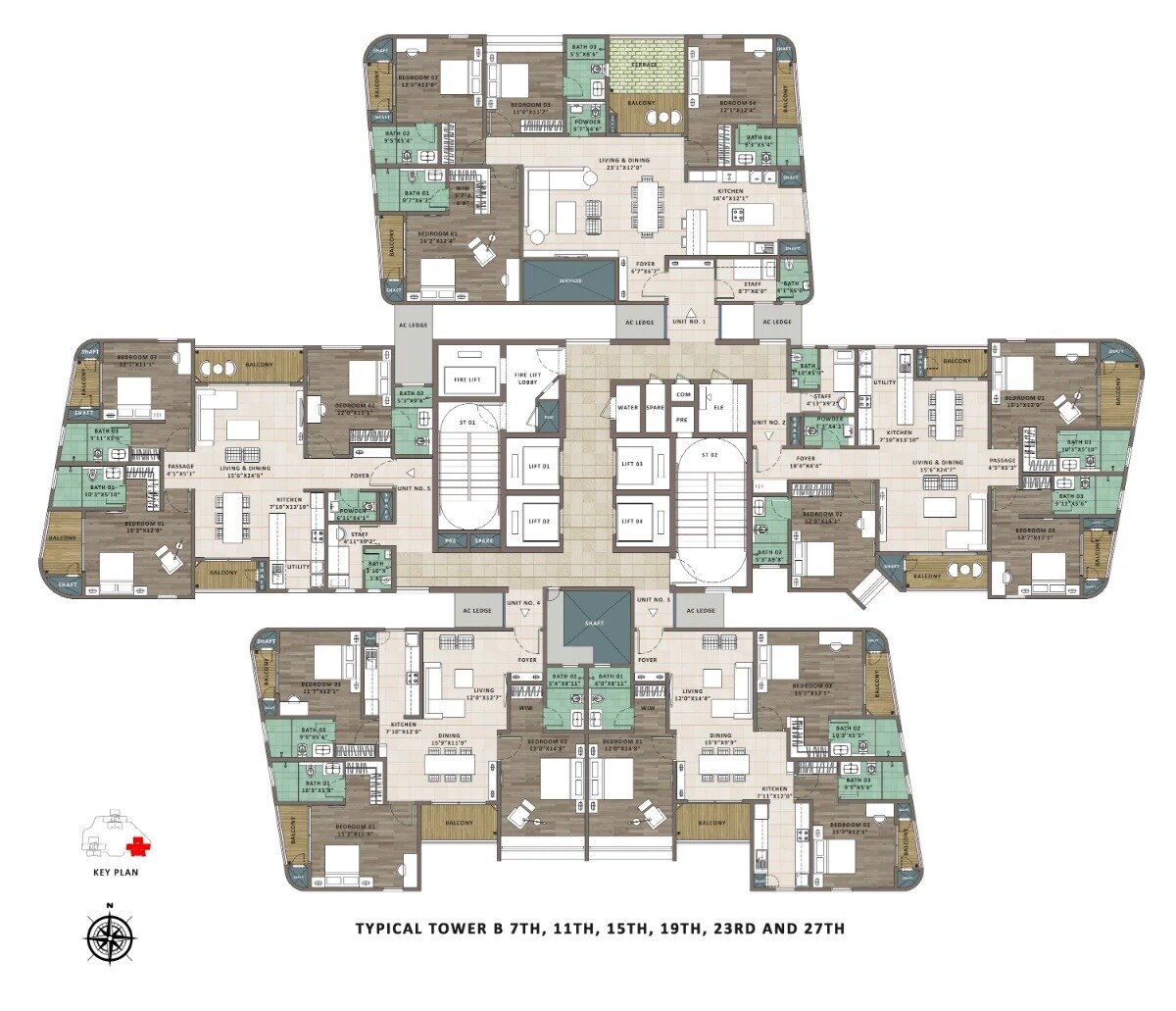 Sattva Aaranya Floor Plans 1
