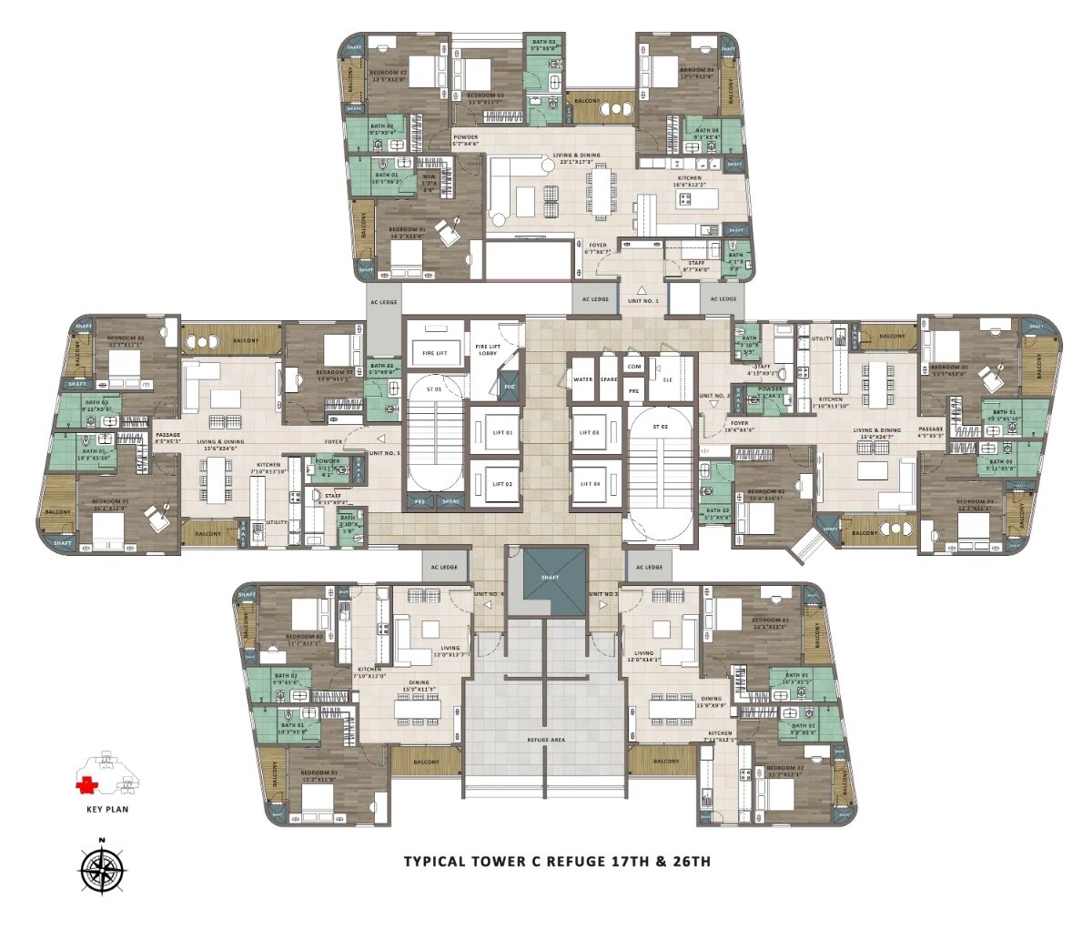 Sattva Aaranya Floor Plans 2