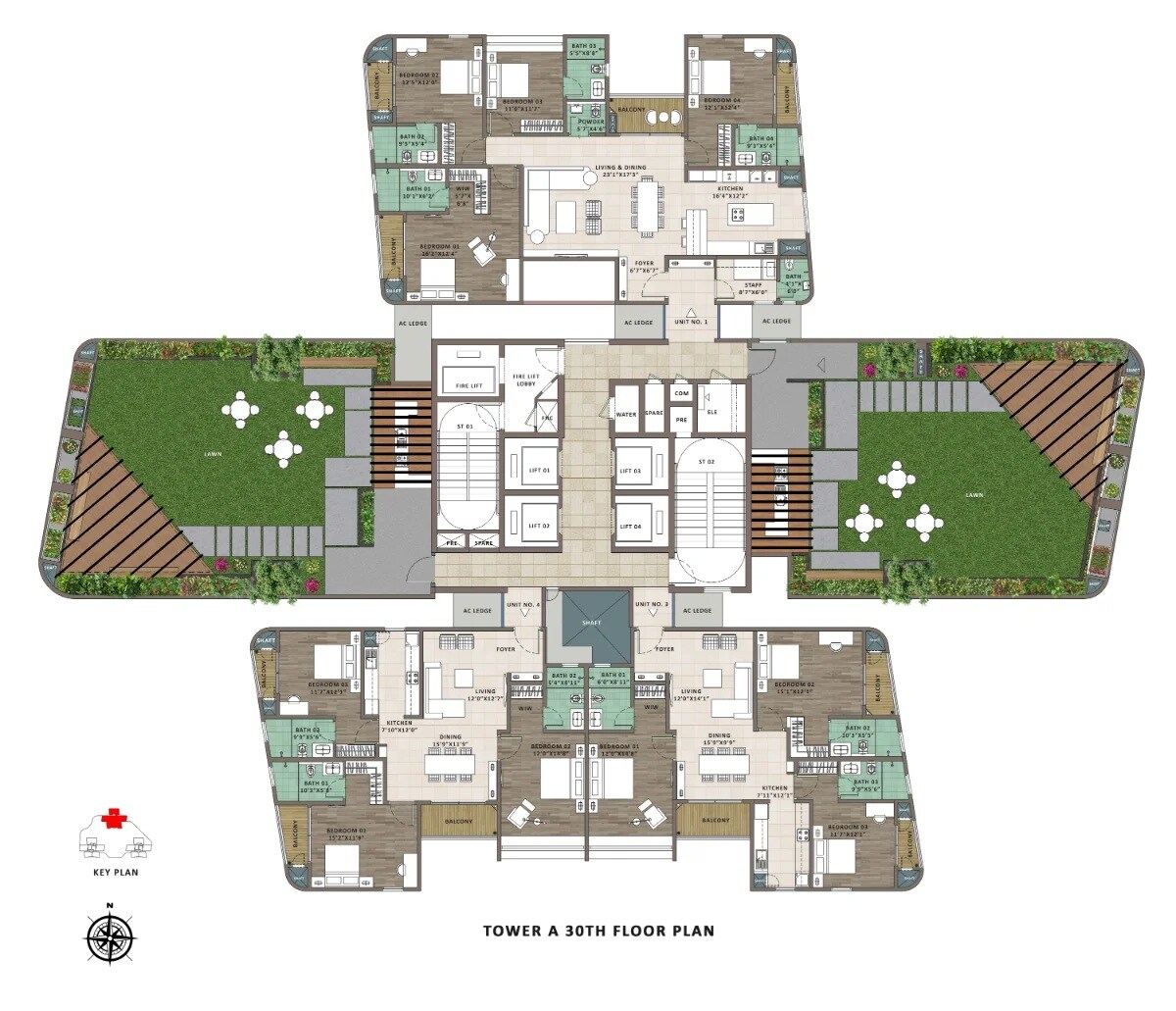 Sattva Aaranya Floor Plans 4