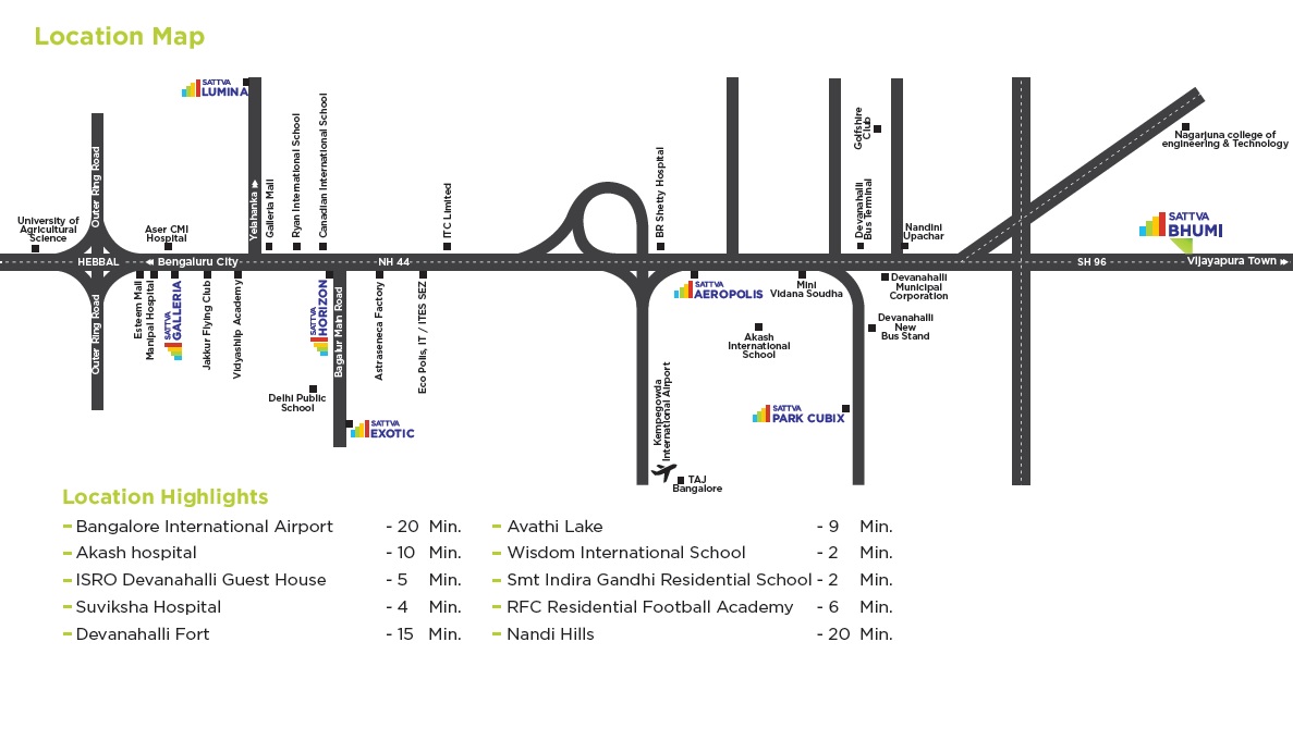 Sattva Bhumi Location Image