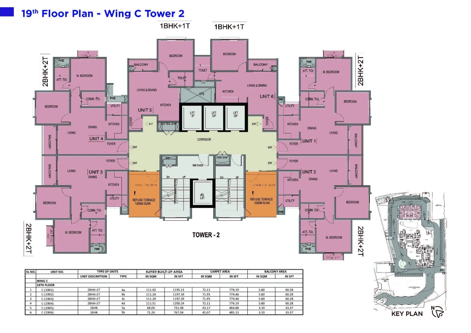 Sattva Forest Ridge Floor Plans 2