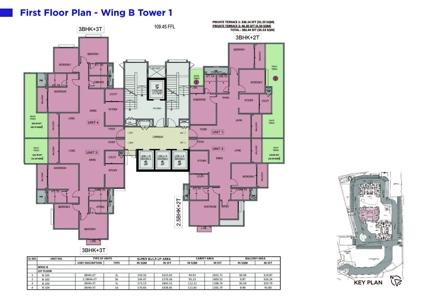 Sattva Forest Ridge Floor Plans 4