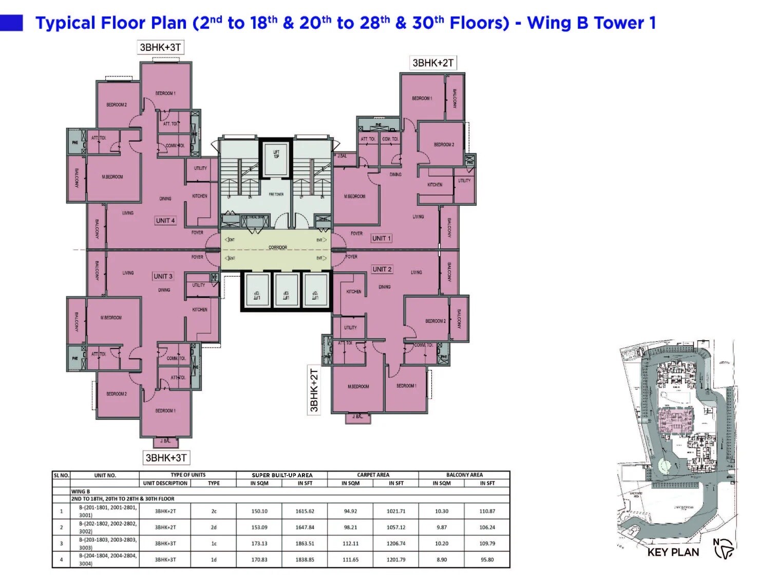 Sattva Forest Ridge Floor Plans 7