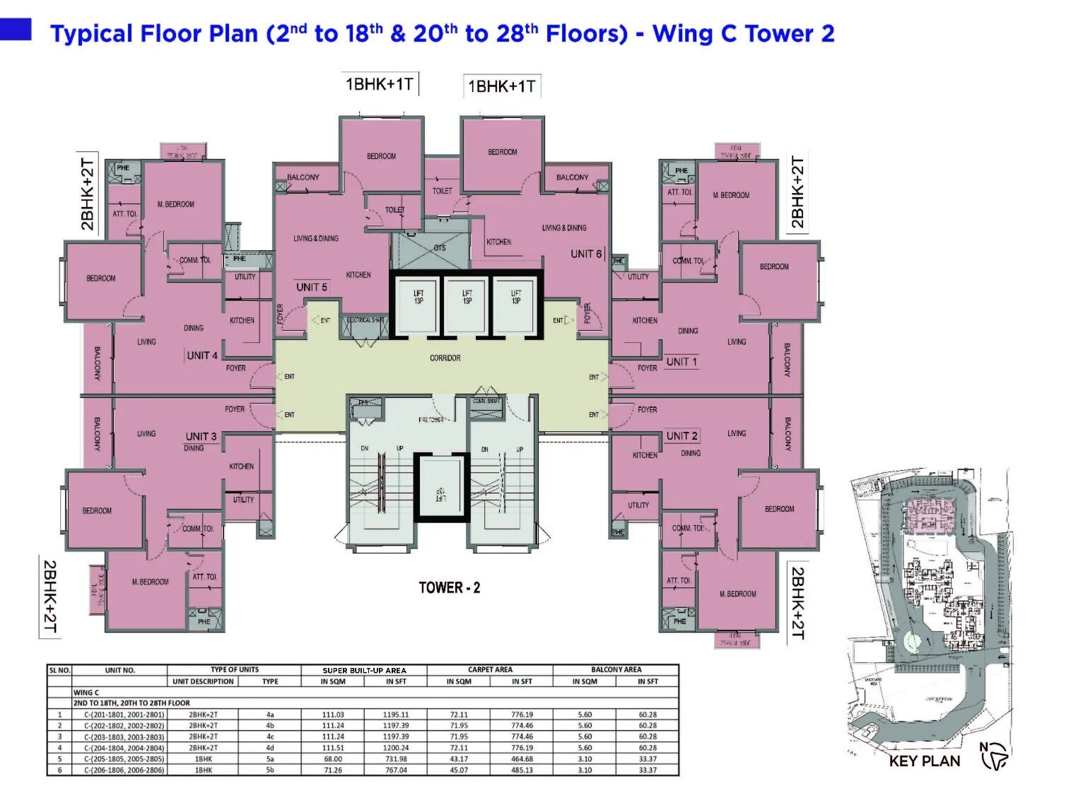 Sattva Forest Ridge Floor Plans 8