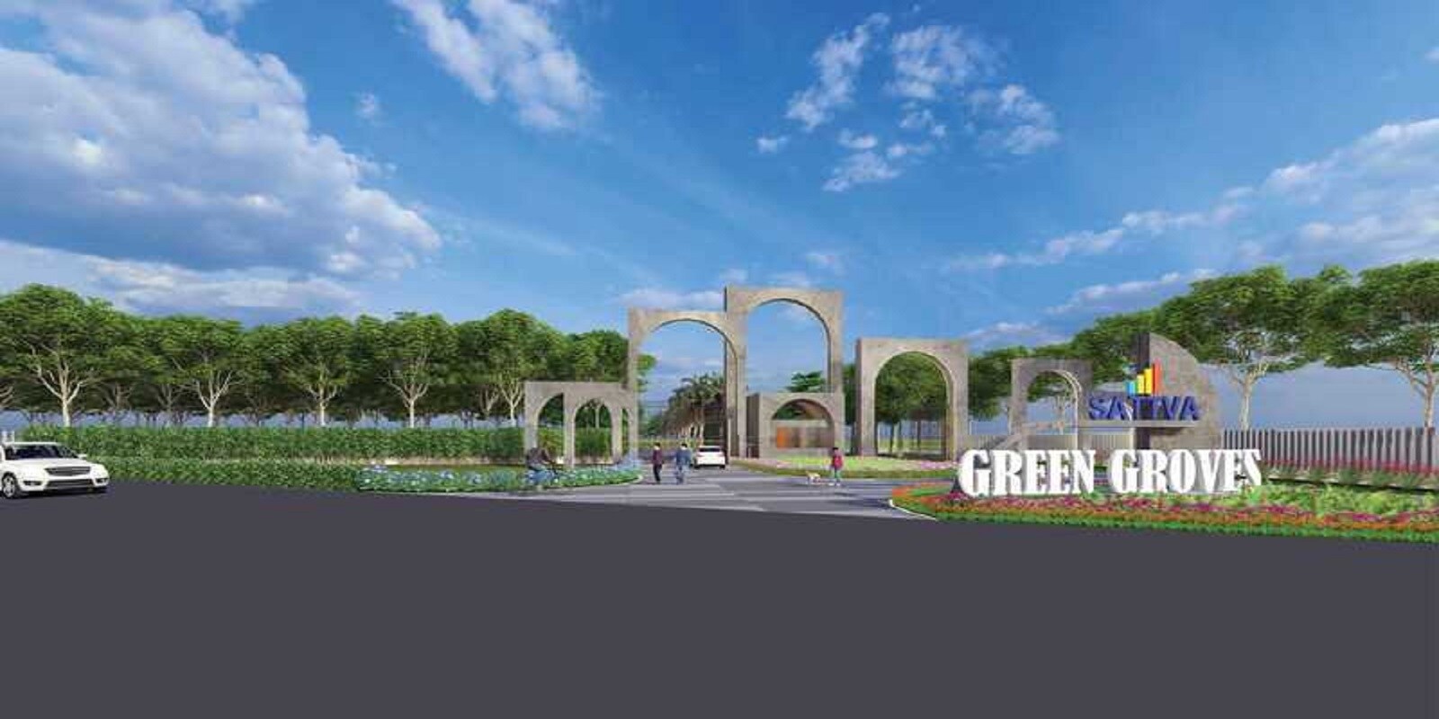 Sattva Green Groves residential project in Tumkur Road