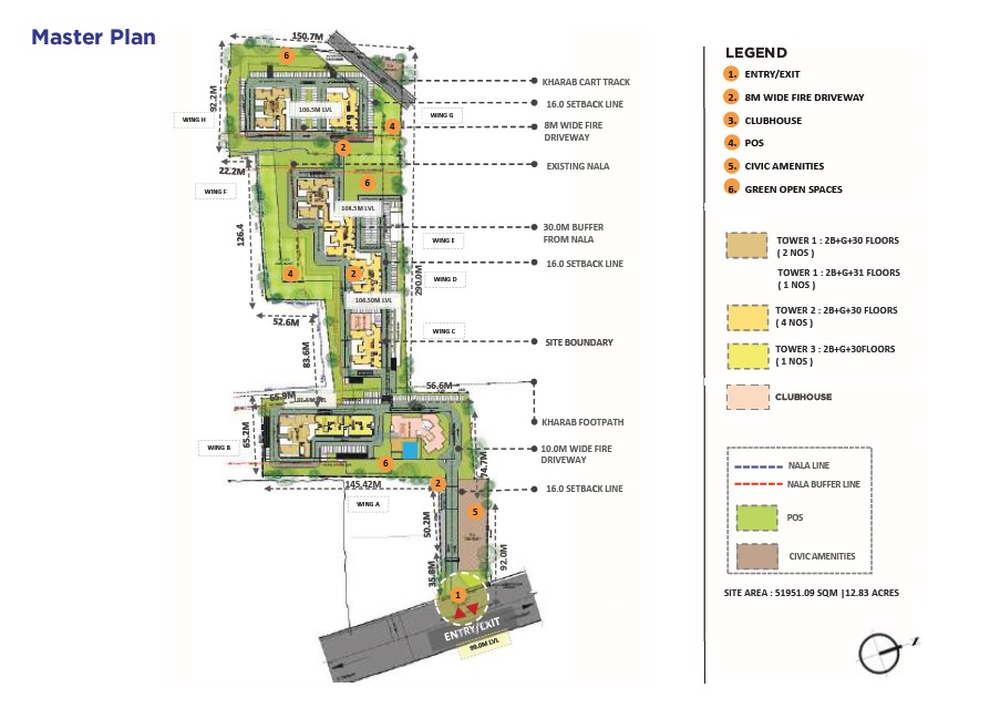 Sattva Lumina Master Plan Image