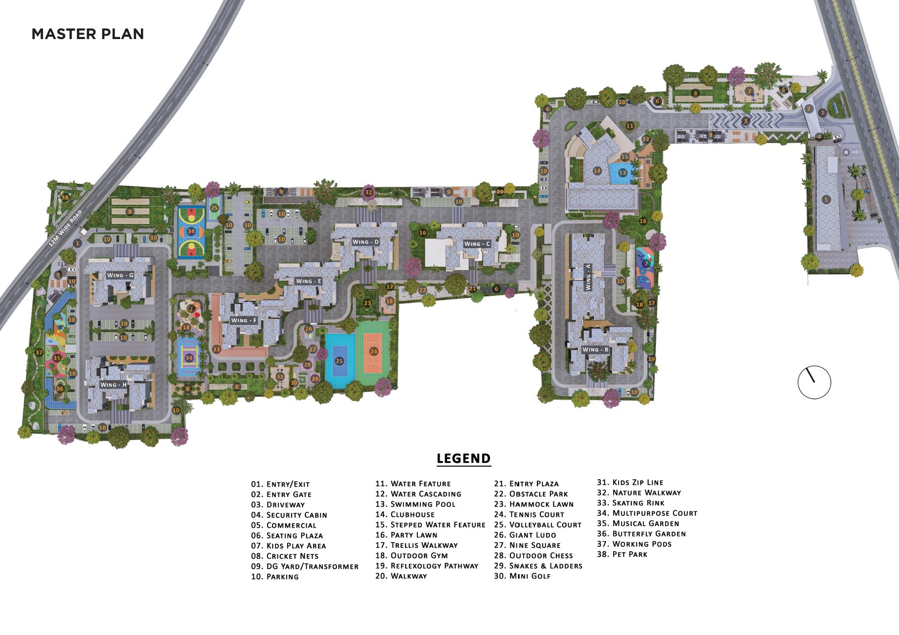 Sattva Lumina Master Plan 1
