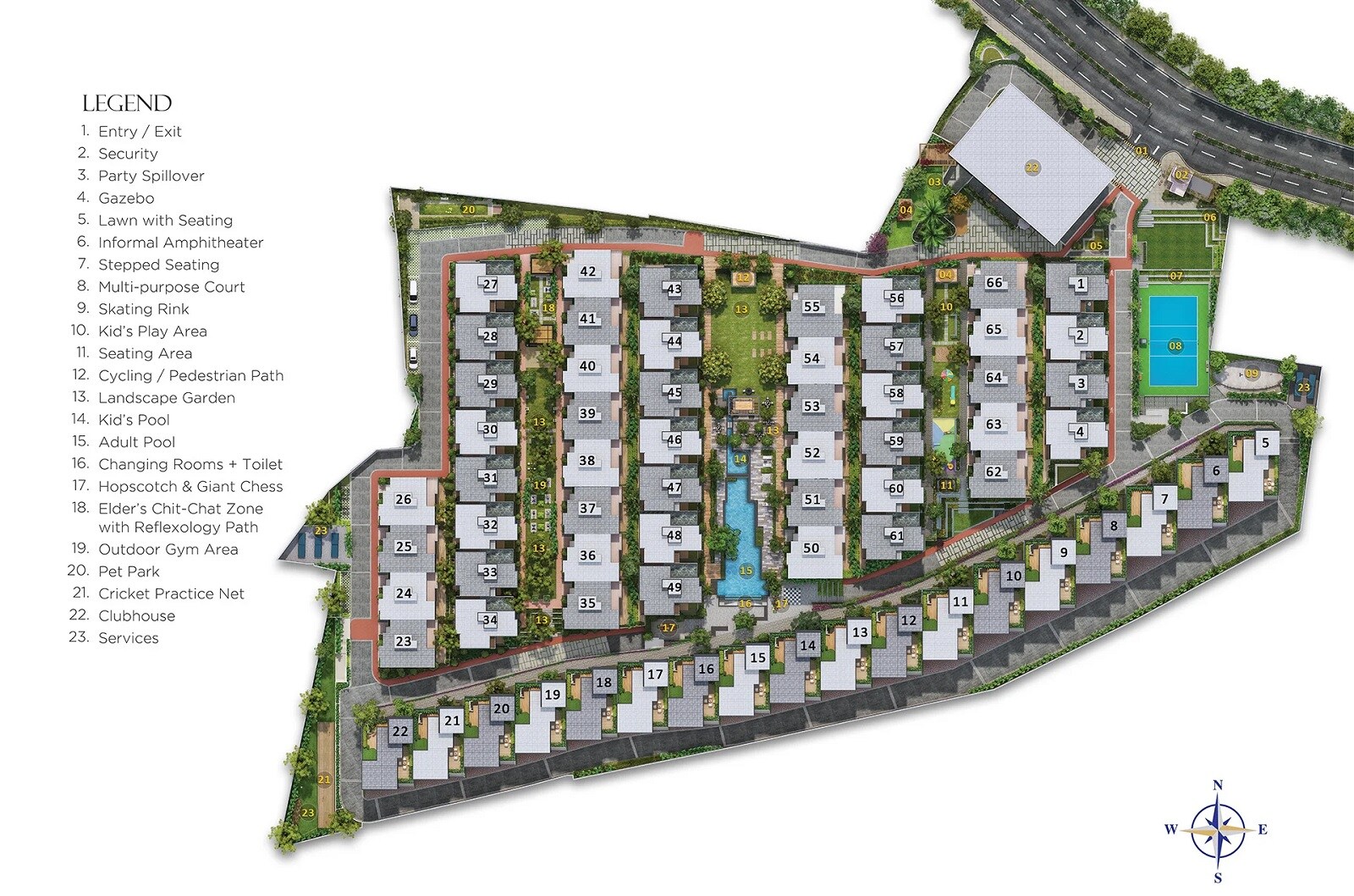 Sattva Springs Master Plan Image